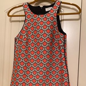 Trina Turk Geometric Pattern Dress Sz0 - image 1